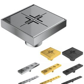 کفشور سرامیکخور 10cm مدل گریز کروم مات